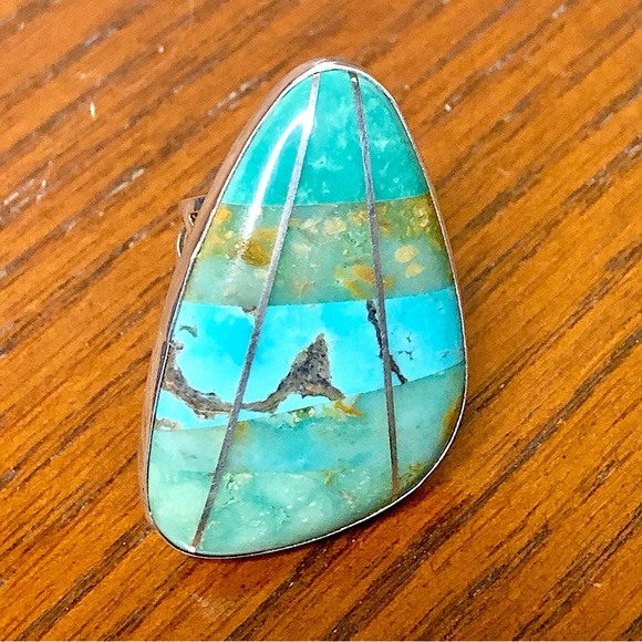 JAY KING DTR Desert Rose Turquoise Sterling Silver Cocktail Ring Sz 6 NWOT - Picture 12 of 12